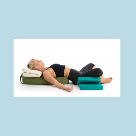Restorativ yoga stilling